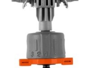 Gardena MICRO DRIP Equalizing Adjustable Endline Drip Head 3/16" / 4.6mm 8 Litres Hour Pack of 5