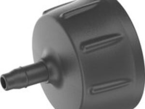 Gardena MICRO DRIP Threaded Tap to 3/16" / 4.6mm Pipe Connector 26.5mm
