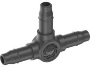 Gardena MICRO DRIP T Joint Pipe Connector (New) 3/16" / 4.6mm Pack of 10