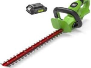 Greenworks G24HT56 24v Cordless Hedge Trimmer 560mm 1 x 2ah Li-ion Charger