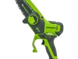 Greenworks G24MCS10 24v Cordless Tree Pruner 100mm No Batteries No Charger