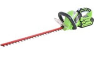 Greenworks G40HT61 40v Cordless Hedge Trimmer 610mm 1 x 2ah Li-ion Charger