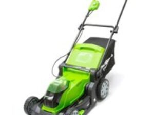Greenworks G40LM41 40v Cordless Rotary Lawnmower 400mm No Batteries No Charger
