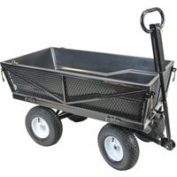 Handy THMPC Multi Purpose Tipping Towable Garden Trolley 300kg