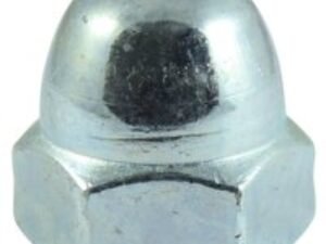 Hexagon Dome Nuts Bright Zinc Plated M6 Pack of 200