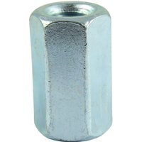 Hex Connector Nuts Bright Zinc Plated M16 Pack of 50