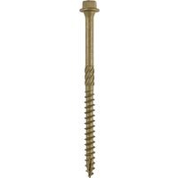 Hex Head Index Wood Screws 10mm 100mm Pack of 10