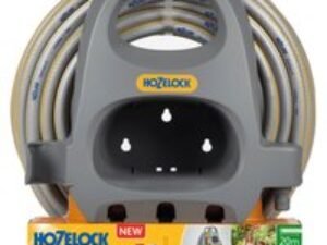 Hozelock Hose Pipe Hanger Set 1/2" / 12.5mm 20m Grey & Yellow