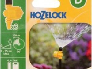 Hozelock MICRO 90° Varijet Adjustable Spray Jet 5/32" / 4mm Pack of 3