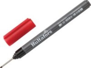 Hultafors Deep Hole Permanent Marker Pen RED Pack of 1