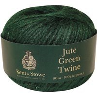 Kent and Stowe Jute Garden Twine Green 80m