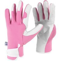 Kew Gardens Leather Palm Gardening Gloves Pink S