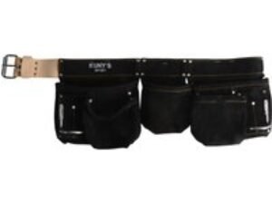 Kunys Split Grain Water Repellent Double Tool Pouch