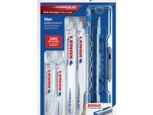 Lenox 12 Piece Demolition Reciprocating Sabre Saw Blade Set