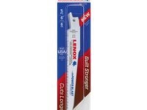 Lenox 6TPI Nail Embedded Wood Cutting Reciprocating Sabre Saw Blades 152mm Pack of 5
