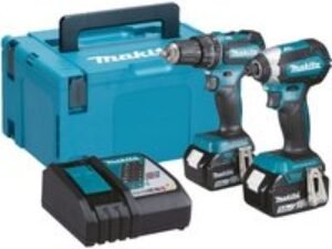 Makita Dl x 2283TJ 18 Volt Lxt Brushless Twin Pack 2 x 5.0AH LI-ION Batteries, Charger and CASE.