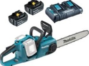 Makita DUC353 Twin 18v LXT Cordless Brushless Chainsaw 350mm 2 x 6ah Li-ion Charger