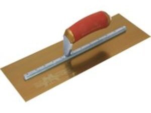 Marshalltown Gold Stainless Steel Pre-Worn Plasterers Trowel 16" 5