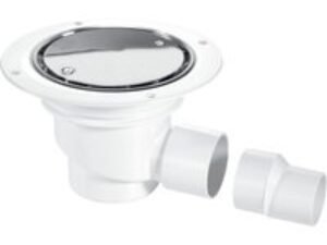 McAlpine TSG1SS Polished Stainless Steel Shower Gully 50mm x 130mm