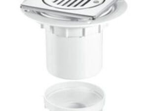 McAlpine TSG2T6SS Stainless Steel Square Shower Gully 110 x 130mm