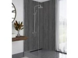 Mermaid Elite Bomarzo Tongue & Groove Single Shower Panel - 2420 x 1200mm