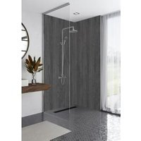 Mermaid Elite Bomarzo Tongue & Groove Single Shower Panel - 2420 x 1200mm
