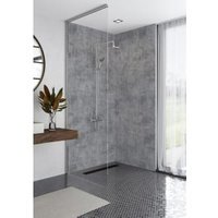 Mermaid Elite Ravello Tongue & Groove Single Shower Panel - 2420 x 1200mm
