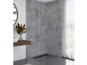 Mermaid Elite Ravello Tongue & Groove Single Shower Panel - 2420 x 600mm