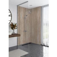 Mermaid Elite Sovana Tongue & Groove Single Shower Panel - 2420 x 600mm