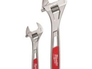Milwaukee 2 Piece Adjustable Wrench Set