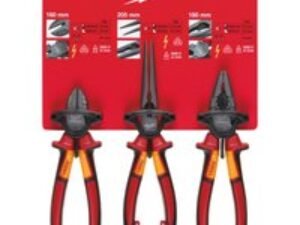 Milwaukee 3 Piece VDE Insulated Plier Set