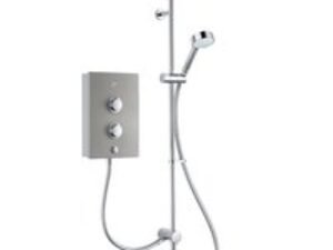 Mira Decor 10.8Kw Silver Dual Outlet Shower 1.1894.003