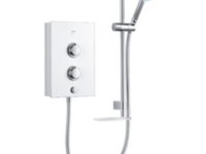 Mira Decor 8.5Kw White Single Outlet Shower 1.1894.007