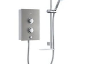 Mira Decor 9.5Kw Silver Single Outlet Shower 1.1894.002