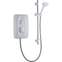 Mira Jump Multi-Fit Electric Shower 8.5kw in White/Chrome 1.1778.010