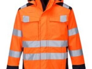 Modaflame Rain Multi Norm Arc Heat and Flame Resistant Jacket Orange / Navy 4XL
