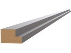 Modern Cornice or Pelmet for J-Pull Ultra Matt Graphite 2745mm - FKKJ0924