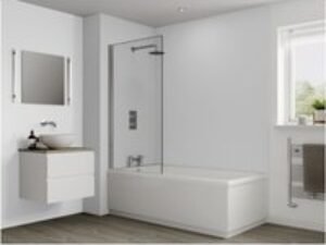Multipanel Classic Bathroom Wall Panel Hydrolock 2400 x 900mm Natural White G85