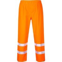 Oxford Weave 300D Class 1 Hi Vis Trousers Orange 2XL 32