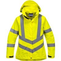 Oxford Weave 300D Ladies Class 3 Hi Vis Jacket Yellow XS