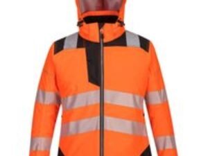 Oxford Weave 300D PW3 Womens Class 2 Hi Vis Jacket Orange / Black XS