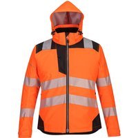 Oxford Weave 300D PW3 Womens Class 2 Hi Vis Jacket Orange / Black XS