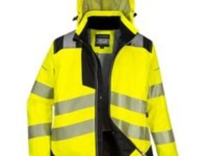Oxford Weave 300D PW3 Womens Class 2 Hi Vis Jacket Yellow / Black XL
