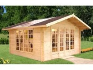 Palmako Irene 4m x 4m Log Cabin Summerhouse (34mm)
