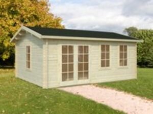 Palmako Iris 5.3m x 4.1m Log Cabin Garden Building (44mm)