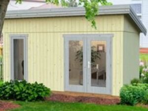 Palmako Simone 5m x 3.9m Pent Log Cabin (88mm)