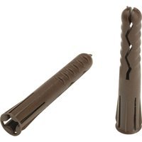 Plasplugs Heavy Duty Multifix Concrete and Brick Fixings Pack of 1000