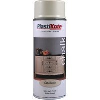 Plasti-Kote Chalk Finish Spray Paint Old Hessian 400ml