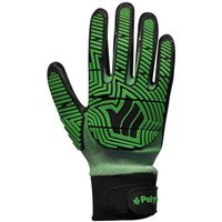 Polyco Polyflex Hydro C5 Safety Impact Gloves Green / Black L