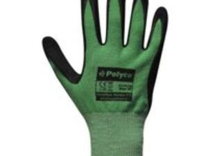 Polyco Polyflex Hydro Safety C5 Gloves Green / Black L
